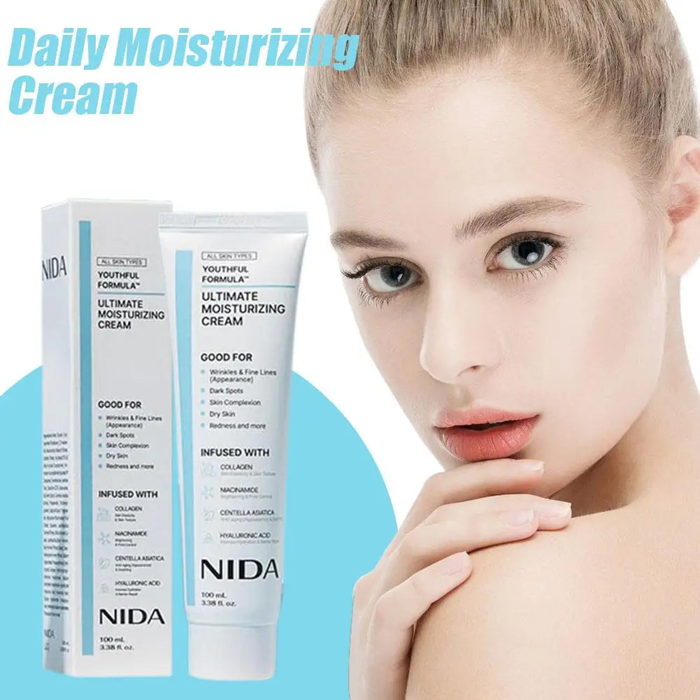 GlowCure's NIDA Collagen Moisturizing Cream